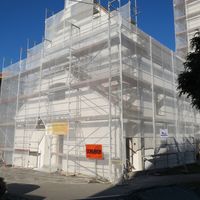 Fassadenrenovierung Kirche 1