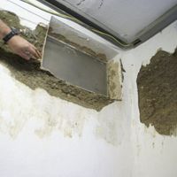 Beschichtung Vorbereitung Fliesenabruch