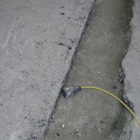 Beton Sanierung  UEbergang
