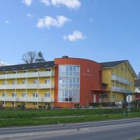 Fassade mit Vollwaermeschutz