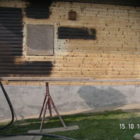 Sandstrahlen Holz 2