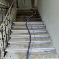 Sandstrahlen fertig gestrahle Stufen 7