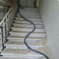 Sandstrahlen fertig gestrahlte Stufen  2